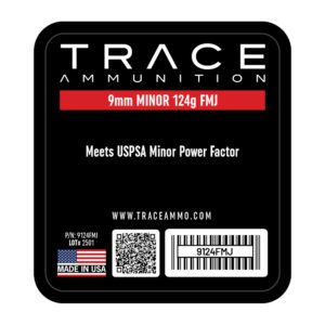 9mm MINOR 124g FMJ